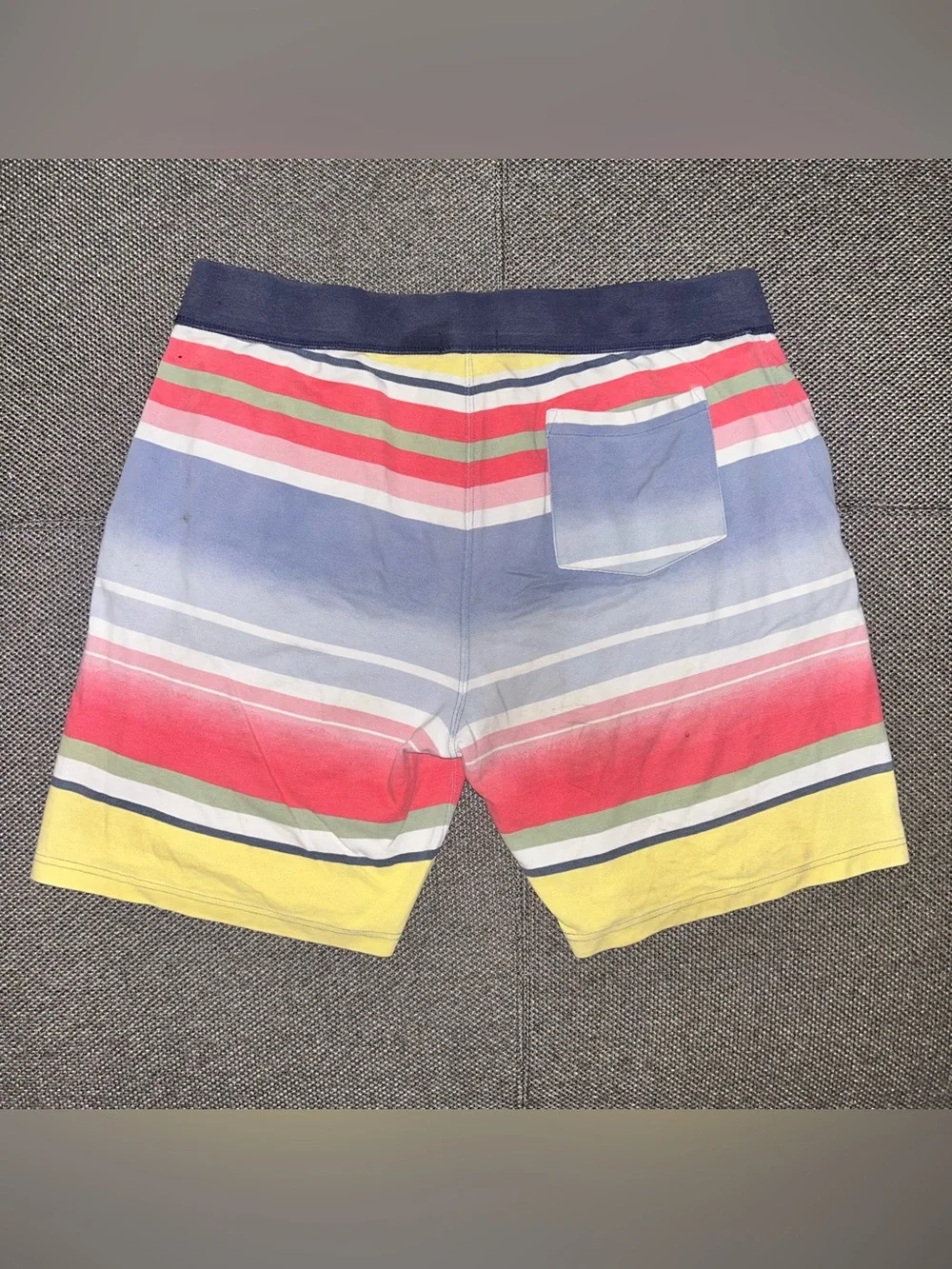 Rare Polo Ralph Lauren Men’s Multicolor Striped Tee & Shorts Set